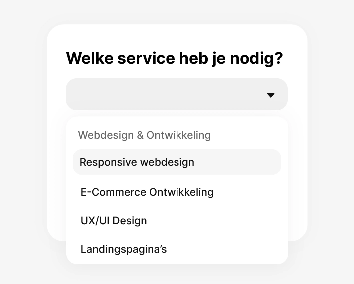 Plaats je project